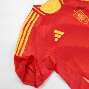 LAMINE YAMAL #19 Espagne Home Authentic Soccer Jersey EURO 2024
