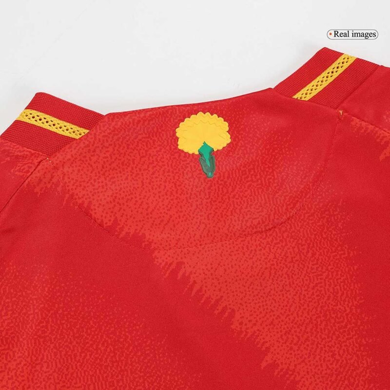 LAMINE YAMAL #19 Espagne Home Authentic Soccer Jersey EURO 2024