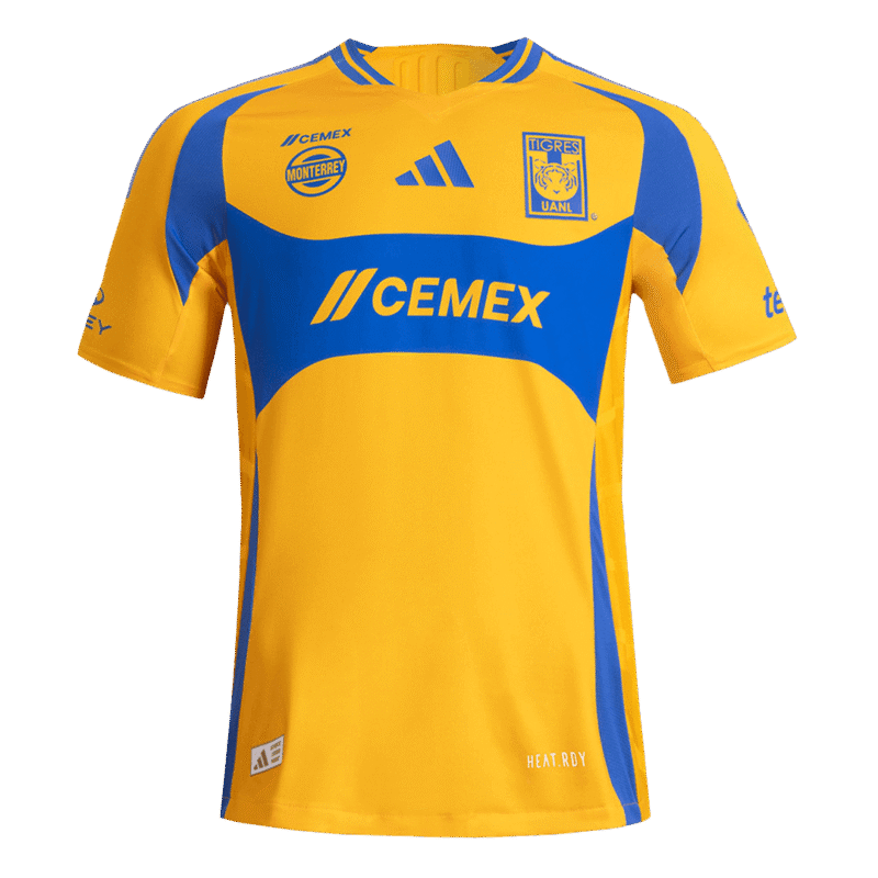 Tigres UANL Home Authentic Fußball Trikot 2024/25
