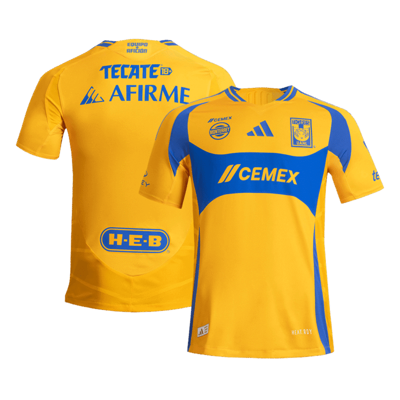 Tigres UANL Home Authentic Fußball Trikot 2024/25