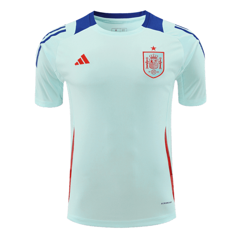 Spain Pre-Match Soccer Jersey EURO 2024 Blue