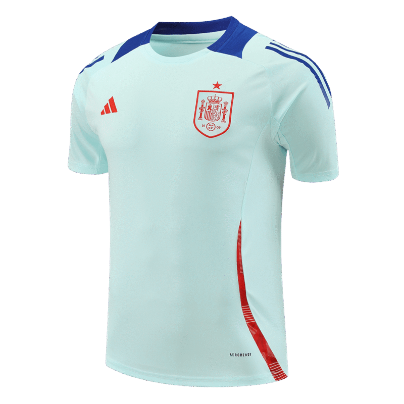 Spain Pre-Match Soccer Jersey EURO 2024 Blue