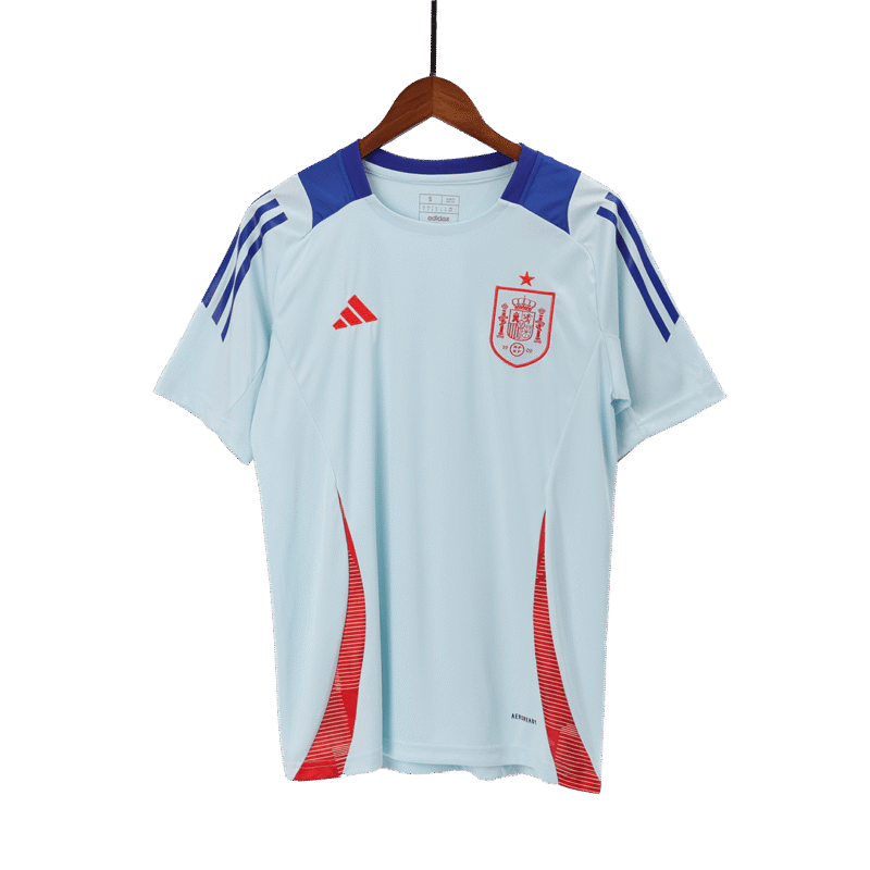 Spain Pre-Match Soccer Jersey EURO 2024 Blue