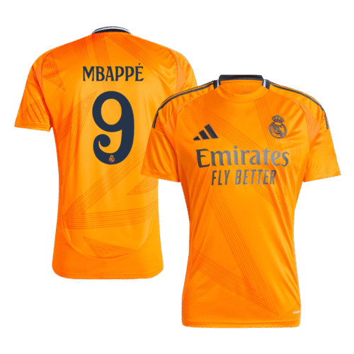 MBAPPÉ #9 Real Madrid Away Soccer Jersey 2024/25