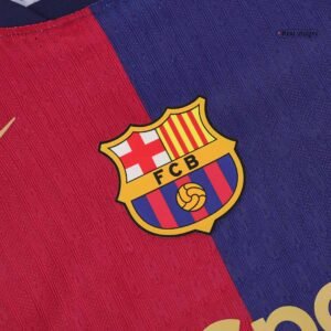 LAMINE YAMAL #19 Barcelona Home Authentic Soccer Jersey 2024/25 - UCL
