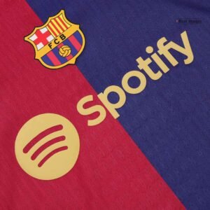 LAMINE YAMAL #19 Barcelona Home Authentic Soccer Jersey 2024/25 - UCL