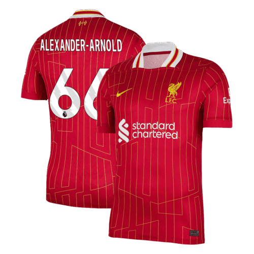 ALEXANDER-ARNOLD #66 Liverpool Home Soccer Jersey 2024/25