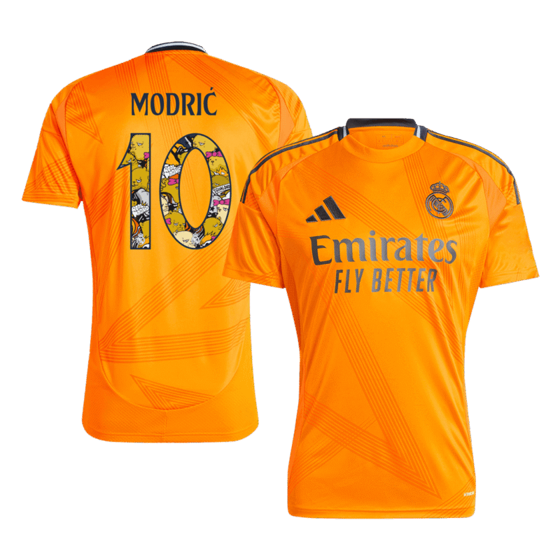 MODRIĆ #10 Camisola de futebol do Real Madrid 2024/25 - Bear Champ Font