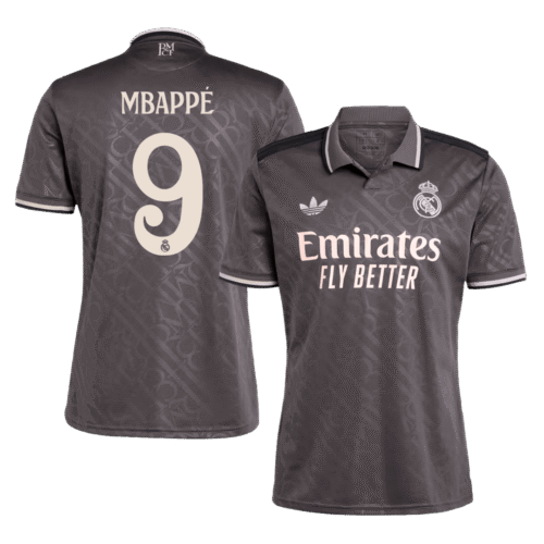 MBAPPÉ #9 Real Madrid Third Away Soccer Jersey 2024/25
