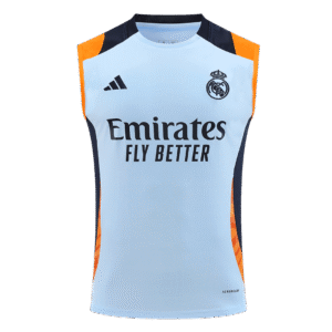 Real Madrid Pre-Match Sleeveless Top 2024/25 Blue