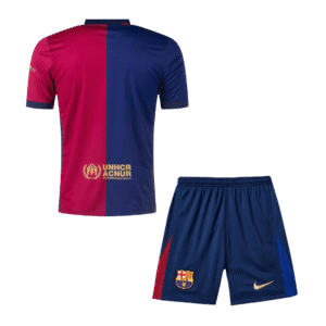 Barcelona Home Soccer Jersey Kit(Jersey+Shorts) 2024/25
