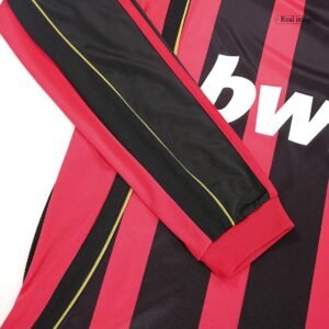 Camisola de Futebol Vintage KAKA' #22 AC Milan Home Manga comprida 2006/07