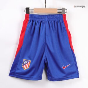 Atlético de Madrid Home Kids Soccer Jerseys Kit 2024/25