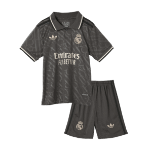 Real Madrid Third Away Kids Soccer Jerseys Kit 2024/25