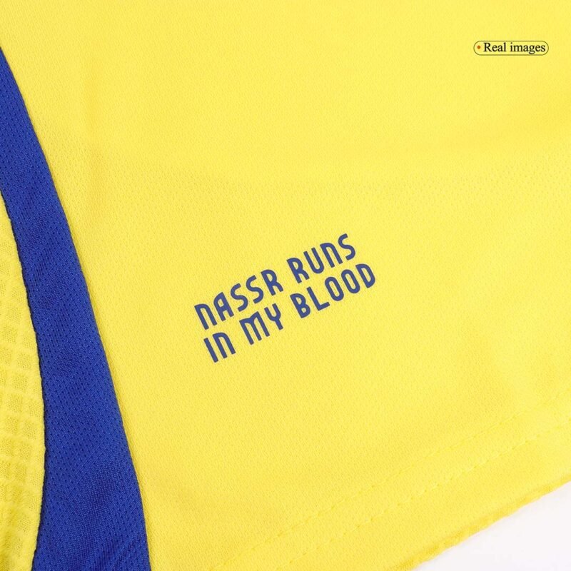 Al Nassr Home Kids Soccer Jerseys Kit 2024/25