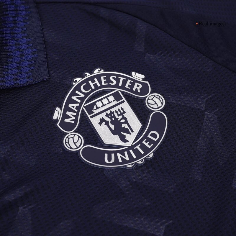 B.FERNANDES #8 Manchester United Away Authentic Soccer Jersey 2024/25
