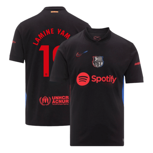LAMINE YAMAL #19 Barcelona Away Soccer Jersey 2024/25