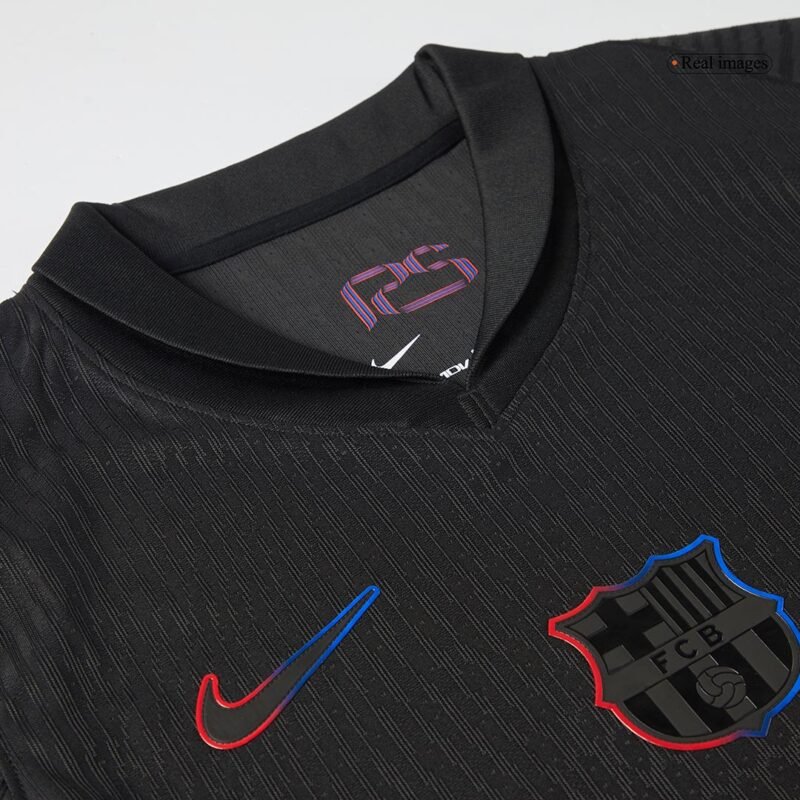 LAMINE YAMAL #19 Barcelona Away Authentic Soccer Jersey 2024/25- UCL