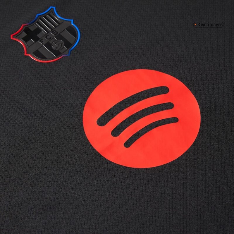 LAMINE YAMAL #19 Barcelona Away Authentic Soccer Jersey 2024/25 - UCL（Spotify Logo Without Text）
