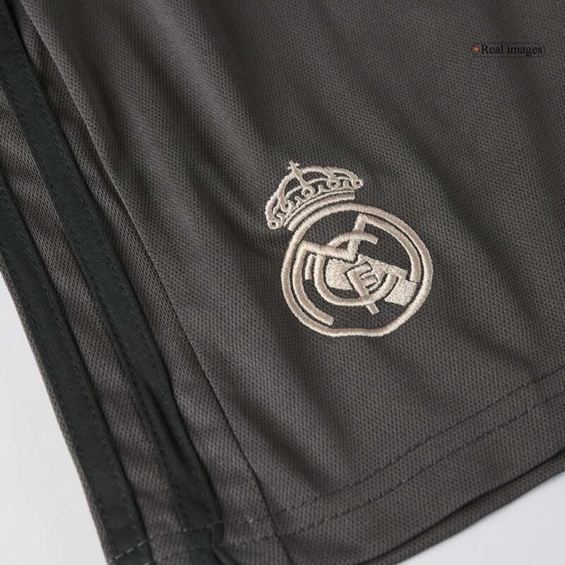 Camisolas de futebol para crianças do Real Madrid Third Away Kit completo 2024/25
