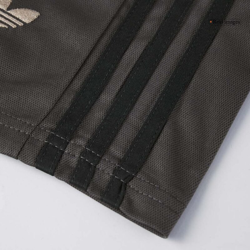 Camisolas de futebol para crianças do Real Madrid Third Away Kit completo 2024/25