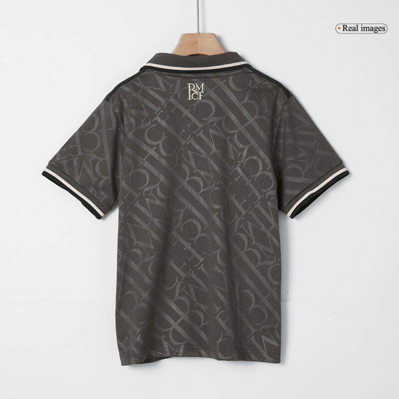 Camisolas de futebol para crianças do Real Madrid Third Away Kit completo 2024/25