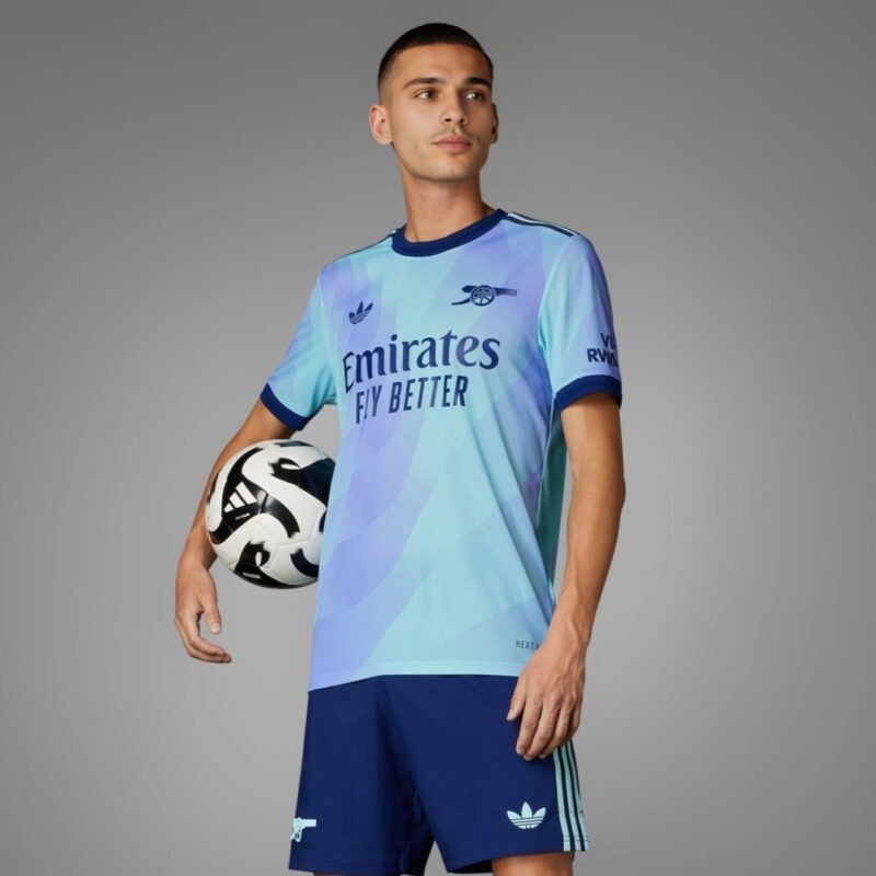 Arsenal Third Away Authentic Soccer Jersey 2024/25