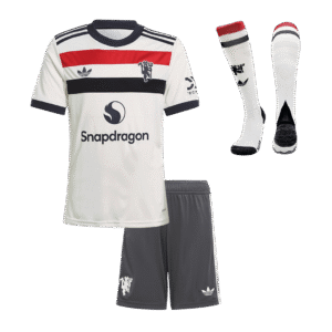 Manchester United Third Away Kids Soccer Jerseys Full Kit 2024/25