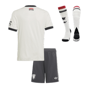 Manchester United Third Away Kids Soccer Jerseys Full Kit 2024/25