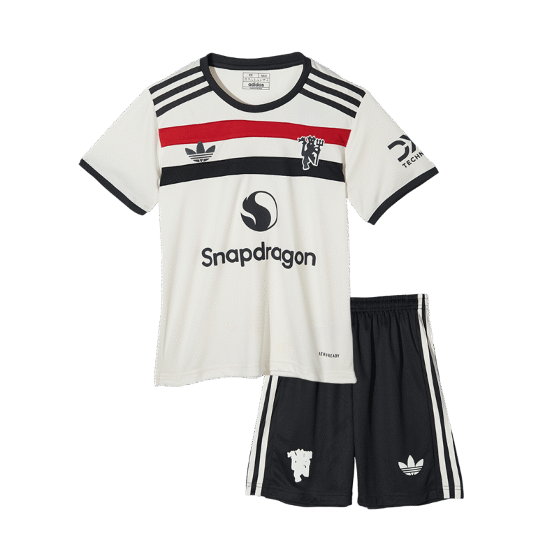Manchester United Third Away Kids Soccer Jerseys Full Kit 2024/25