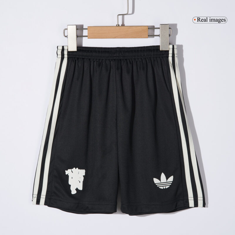 Manchester United Third Away Kids Soccer Jerseys Full Kit 2024/25