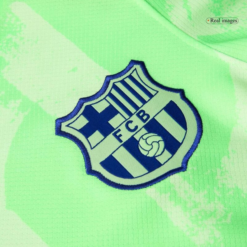 LAMINE YAMAL #19 Barcelona Third Away Soccer Jersey 2024/25 - UCL（Spotify Logo Without Text）