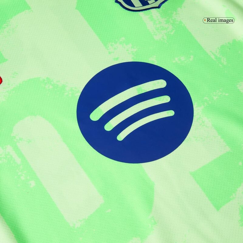 LAMINE YAMAL #19 Barcelona Third Away Soccer Jersey 2024/25 - UCL（Spotify Logo Without Text）