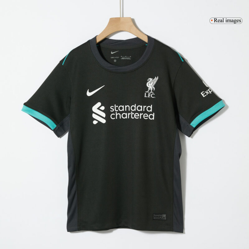Liverpool Away Kids Soccer Jerseys Full Kit 2024/25