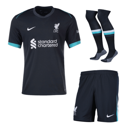 Liverpool Away Jerseys Full Kit 2024/25