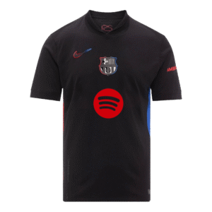 Barcelona Away Soccer Jersey 2024/25- Logo Spotify sans texte