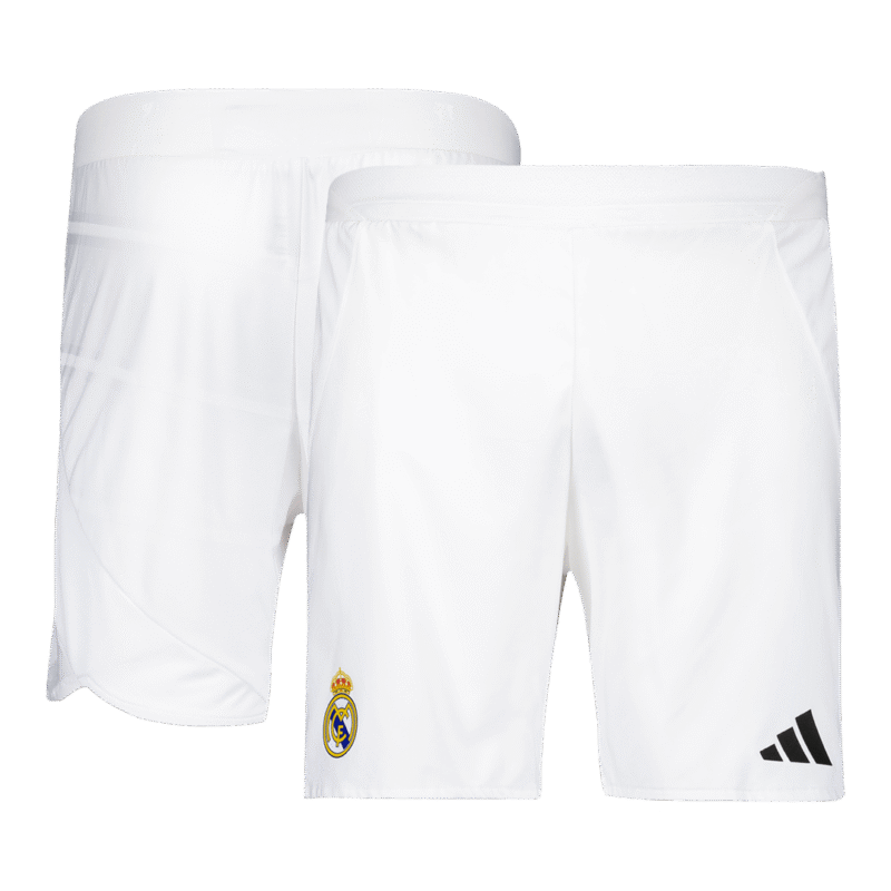 Real Madrid Home Authentic Soccer Shorts 2024/25