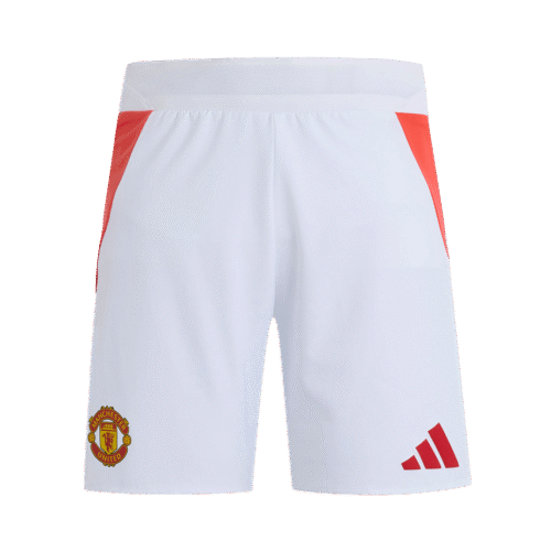 Manchester United Home Authentic Soccer Shorts 2024/25