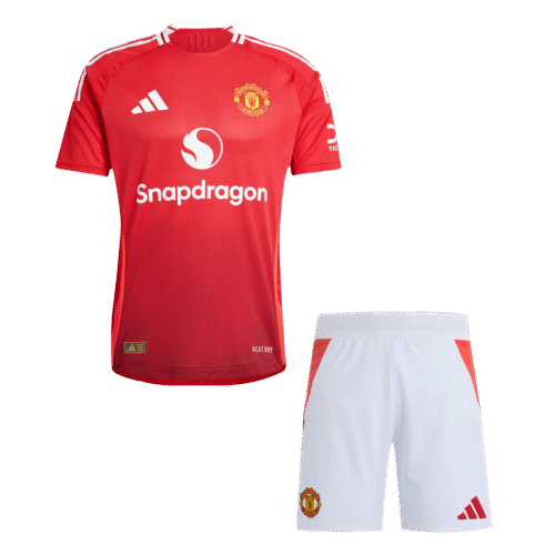 Manchester United Home Authentic Jerseys Kit 2024/25
