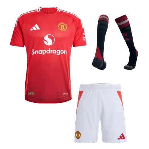 Manchester United Home Authentic Jerseys Full Kit 2024/25
