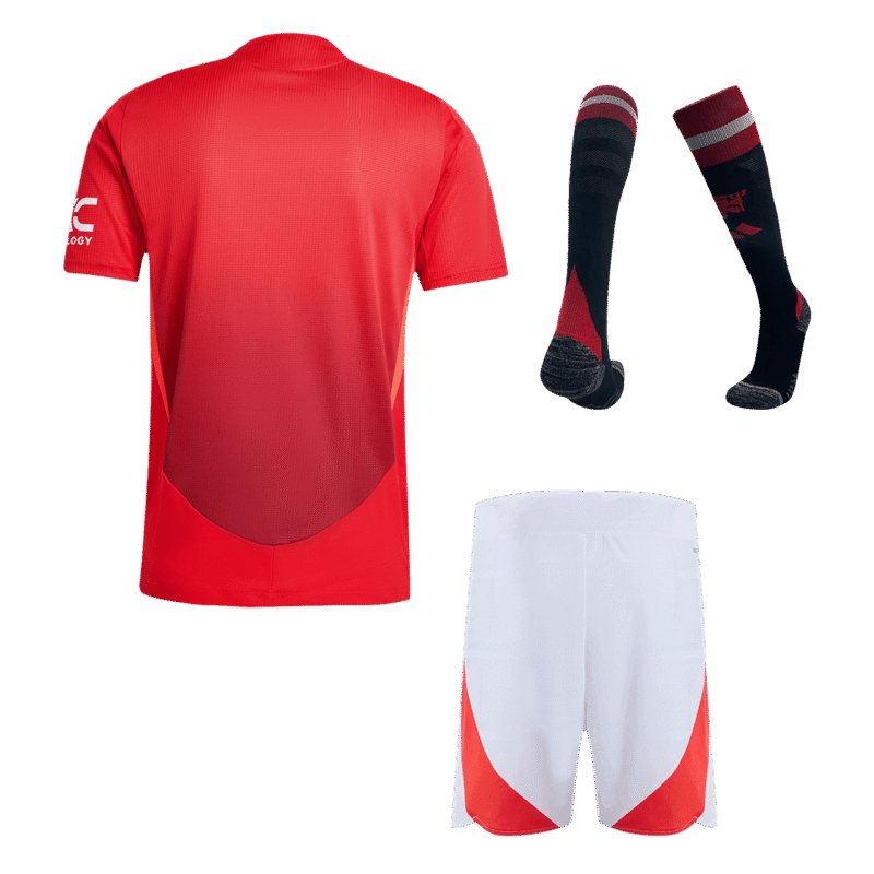 Manchester United Home Authentic Jerseys Full Kit 2024/25