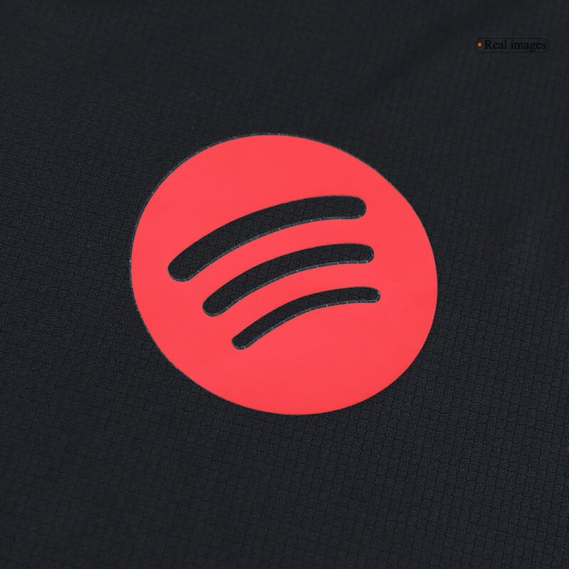 Barcelona Away Kids Soccer Jerseys Kit 2024/25 - Spotify Logo Without Text