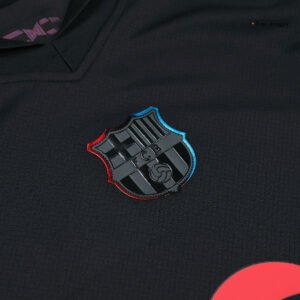 Barcelona Away Kids Soccer Jerseys Kit 2024/25 - Spotify Logo Without Text