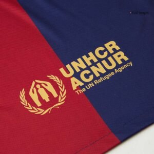 Barcelona Home Soccer Jersey 2024/25 - COLDPLAY