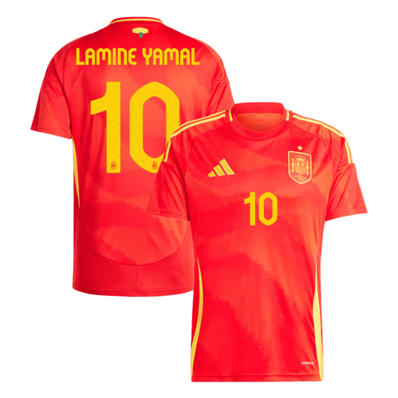 LAMINE YAMAL #10 Maillot de foot Espagne EURO 2024