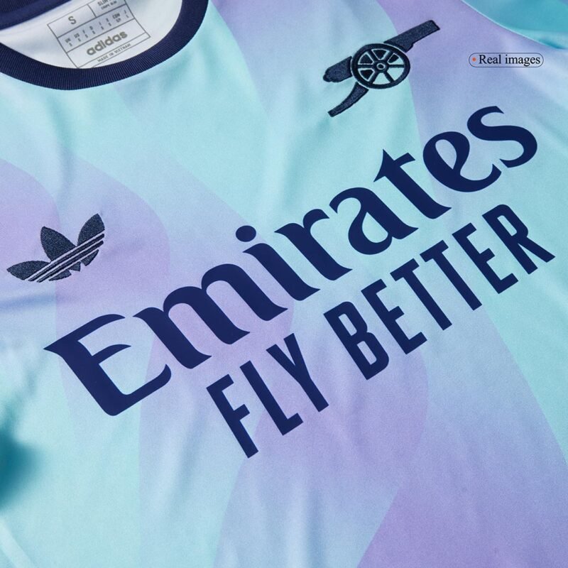 SAKA #7 Arsenal Third Away Soccer Jersey 2024/25