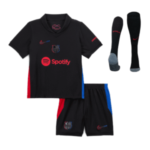 Barcelona Away Kids Soccer Jerseys Full Kit 2024/25