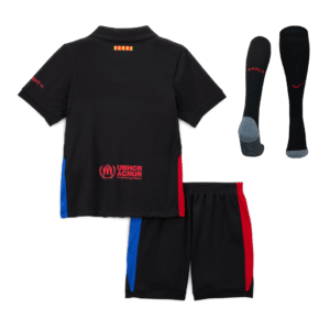 Barcelona Away Kids Soccer Jerseys Full Kit 2024/25