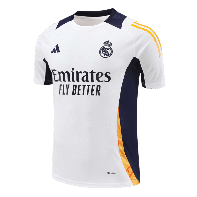 Real Madrid Pre-Match Soccer Jersey 2024/25 White