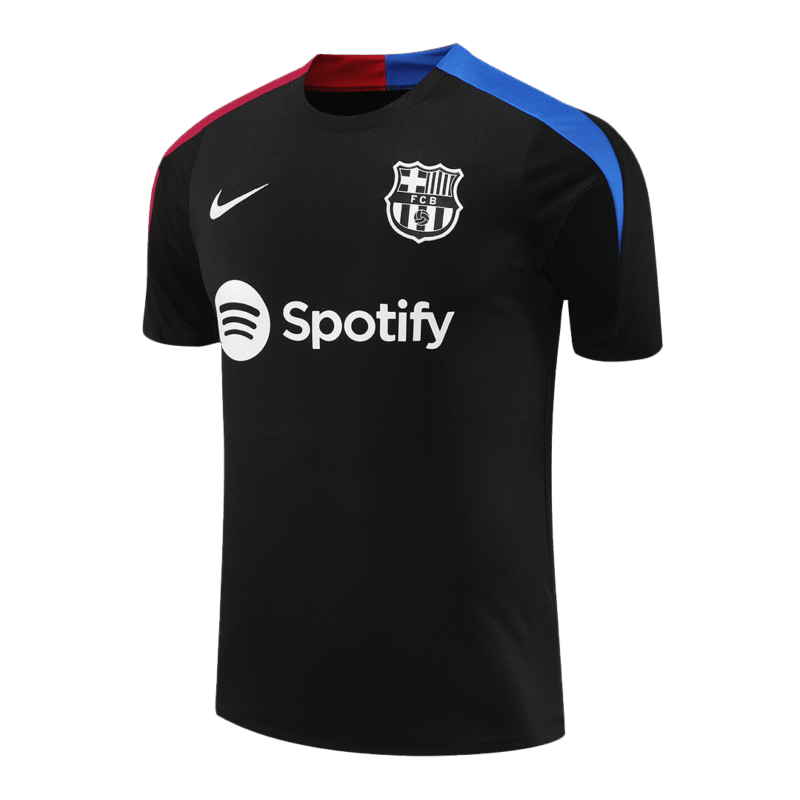Barcelona Pre-Match Soccer Jersey 2024/25 Negro